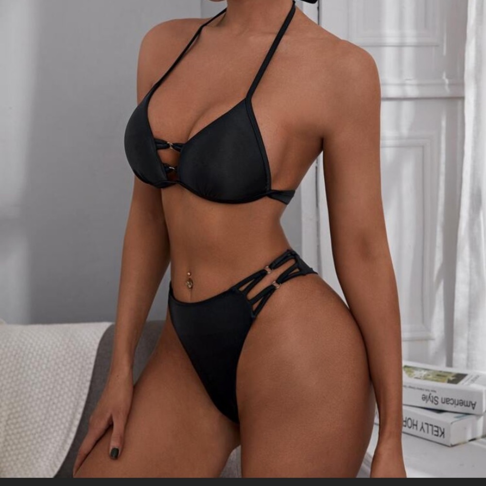 Black Bathing Suit Bottom